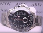 In stock Rolex Yacht-Master II Black Face Ceramic Bezel